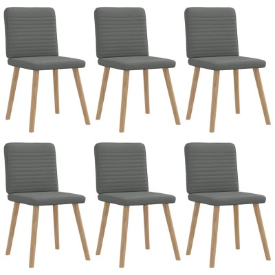 Dining room chairs, 6 pcs.,...