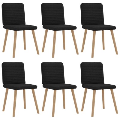 Dining room chairs, 6 pcs.,...