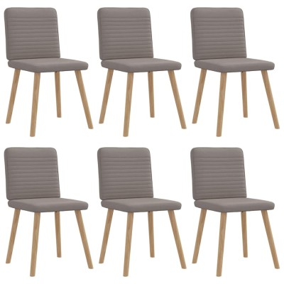 Dining room chairs, 6 pcs.,...