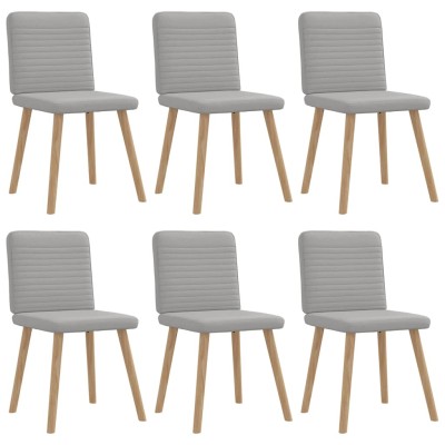 Dining room chairs, 6 pcs.,...