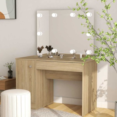 Dressing table with LED,...