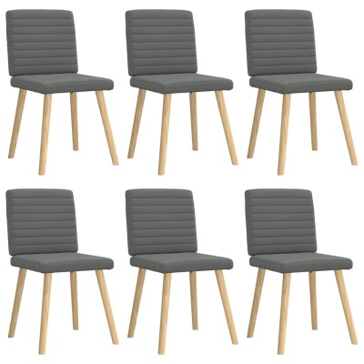Dining room chairs, 6 pcs.,...