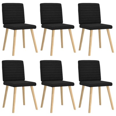 Dining room chairs, 6 pcs.,...