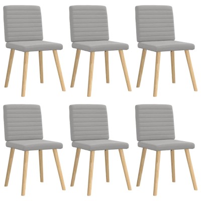 Dining room chairs, 6 pcs.,...