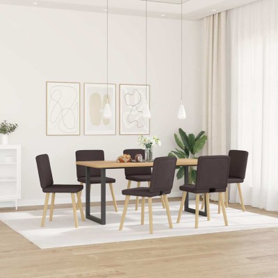 Dining room chairs, 6 pcs.,...