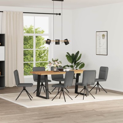 Dining room chairs, 6 pcs.,...