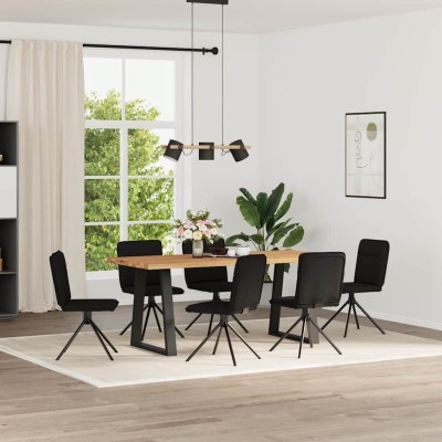 Dining room chairs, 6 pcs.,...