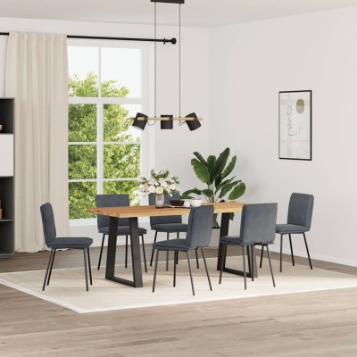 Dining room chairs, 6 pcs.,...