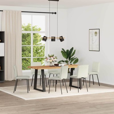 Dining room chairs, 6 pcs.,...