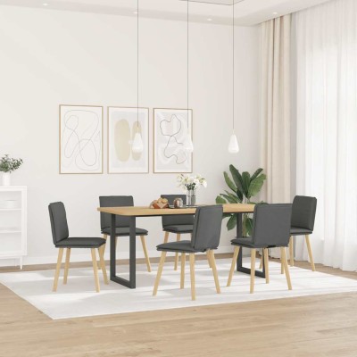 Dining room chairs, 6 pcs.,...