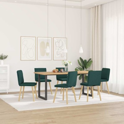 Dining room chairs, 6 pcs.,...