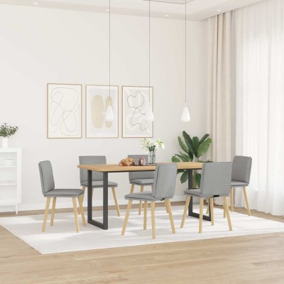 Dining room chairs, 6 pcs.,...