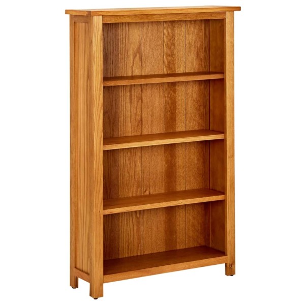Bookcase, 4 levels, 70x22x110cm, solid oak wood