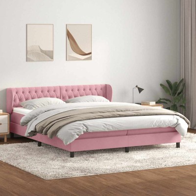 Box Spring Bed with...