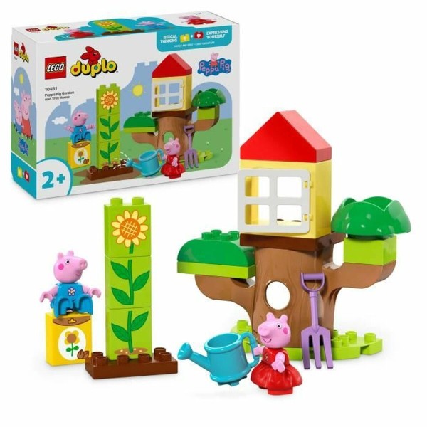 Rakennussetti Lego Peppa Pig's Garden and Treehouse Monivärinen