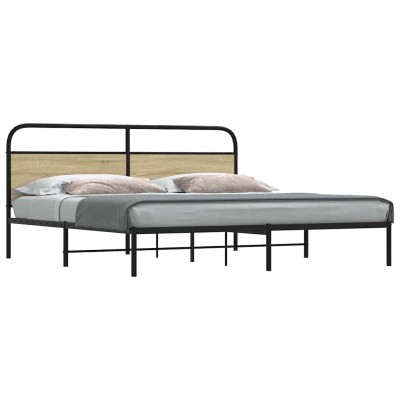 Bed frame without mattress,...