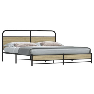 Bed frame without mattress,...