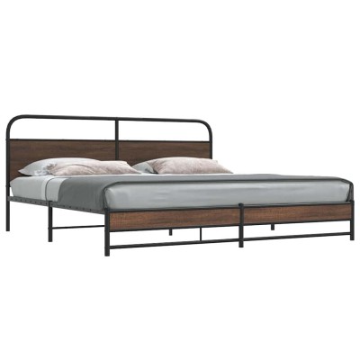 Bed frame without mattress,...