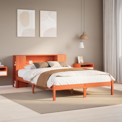 Bed with bookcase without...