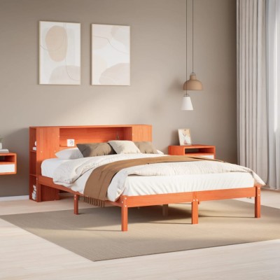 Bed with bookcase without...