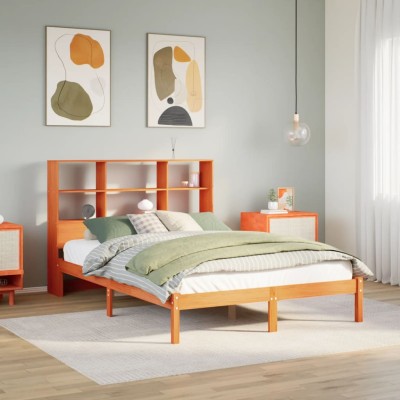 Bed with bookcase without...