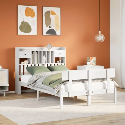 Bed with bookcase without...