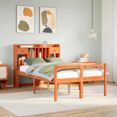 Bed with bookcase without...