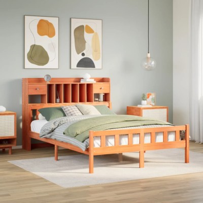 Bed with bookcase without...