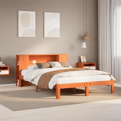 Bed with bookcase without...