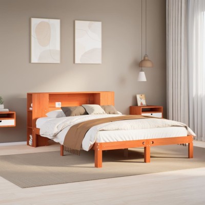 Bed with bookcase without...