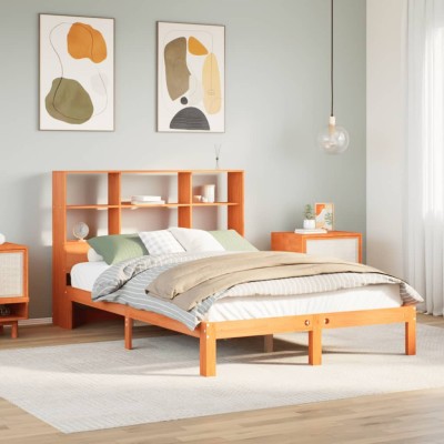 Bed with bookcase without...