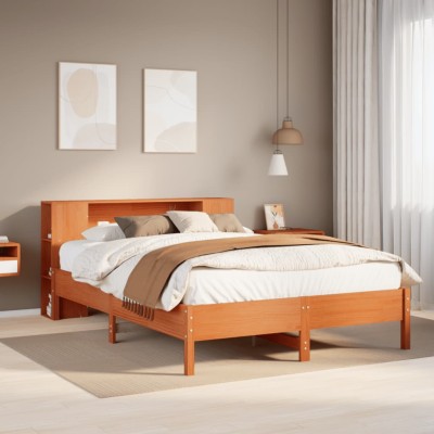 Bed with bookcase without...