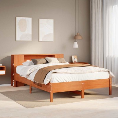 Bed with bookcase without...