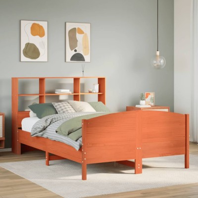 Bed with bookcase without...