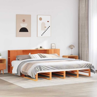 Bed with bookcase without...