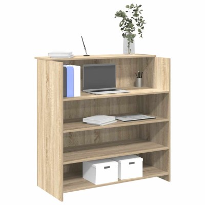 Reception desk, sonoma oak...