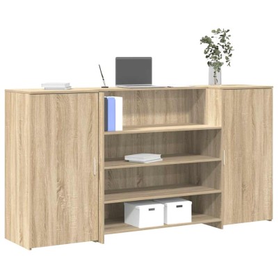 Reception desk, sonoma oak,...