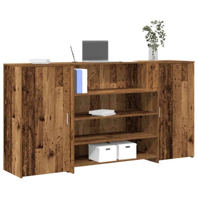 Reception desk, wooden,...