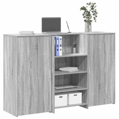 Reception desk, gray oak,...