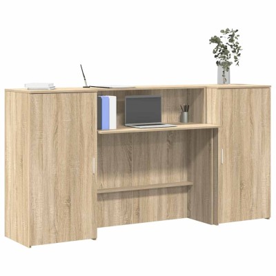 Reception desk, sonoma oak,...