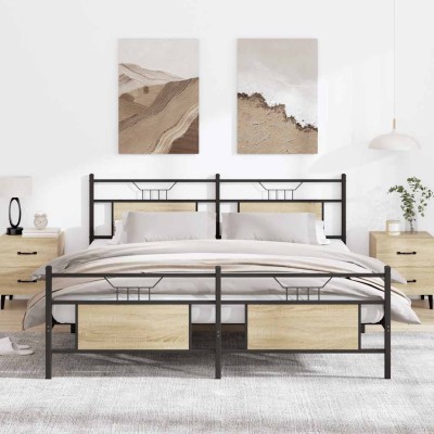 Bed frame without mattress,...