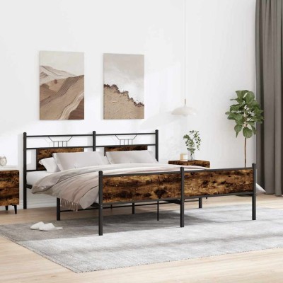 Bed frame without mattress,...