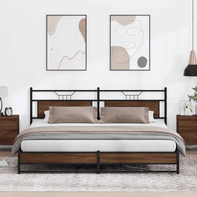 Bed frame without mattress,...