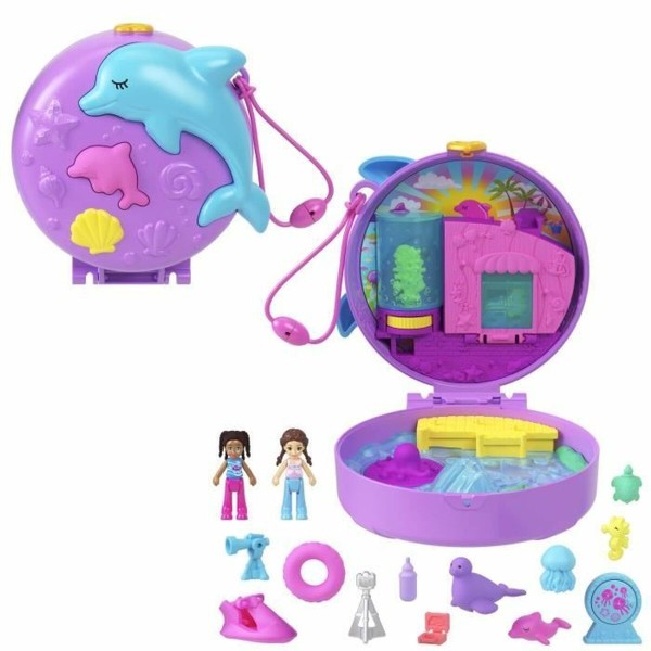 Beebinukk Aksessuaaridega Polly Pocket Dolphin Rescue