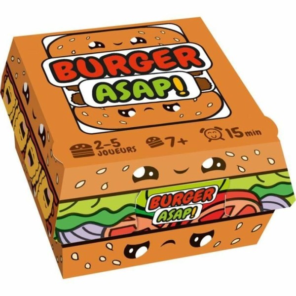 Lauamäng Asmodee Burger ASAP (FR)