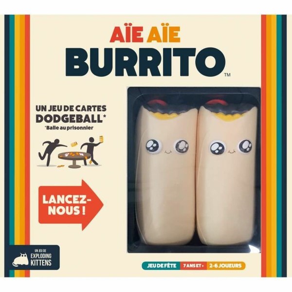 Lautapeli Asmodee Aïe Aïe Burrito (FR)