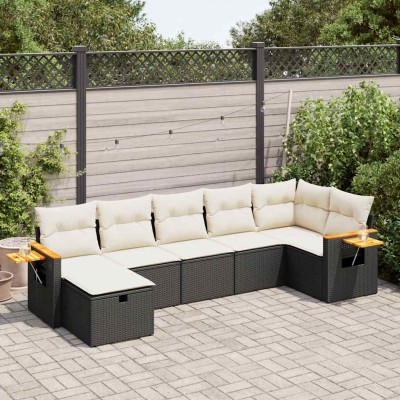 Sofa set with cushions, 7...