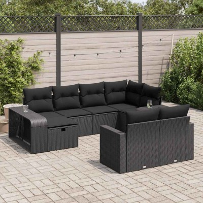 Garden set with cushions,...