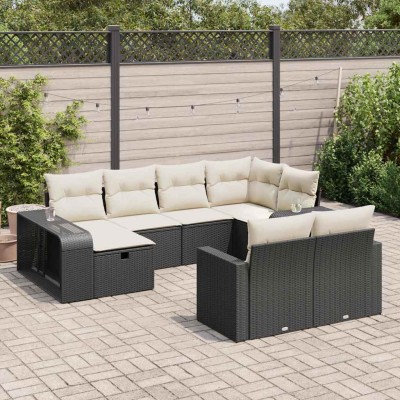 Garden set with cushions,...