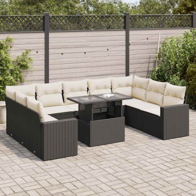 Garden set with cushions,...